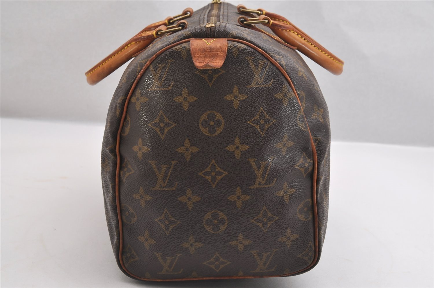 Authentic Louis Vuitton Monogram Speedy 30 Hand Boston Bag M41526 LV 1752I