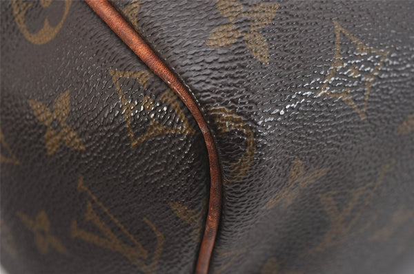 Authentic Louis Vuitton Monogram Speedy 30 Hand Boston Bag M41526 LV 1752I