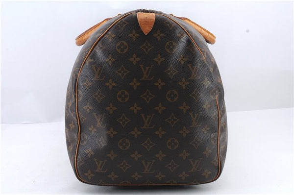 Authentic Louis Vuitton Monogram Keepall 55 Boston Bag M41424 LV 1753D