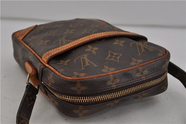 Authentic Louis Vuitton Monogram Danube Shoulder Cross Body Bag M45266 LV 1754D