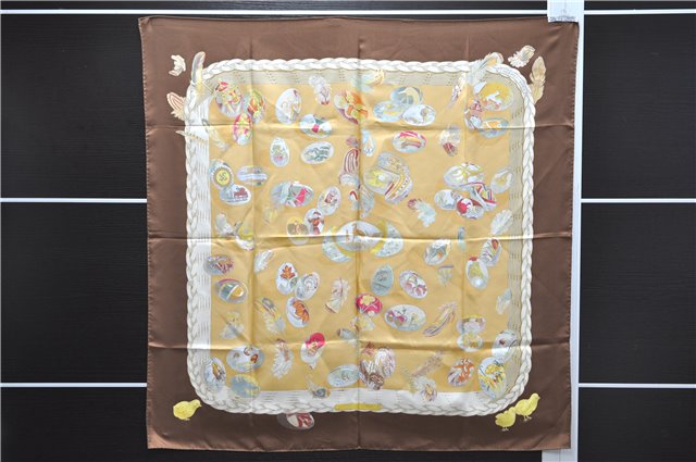 Authentic HERMES Carre 90 Scarf 