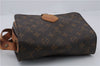 Auth Louis Vuitton Monogram Cartouchiere MM Shoulder Cross Bag M51253 LV 1757D