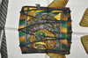 Authentic HERMES Carre 90 Scarf "LES TAMBOURS" Silk Green 1757F