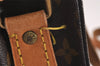 Authentic Louis Vuitton Monogram Cartouchiere MM M51253 Shoulder Cross Bag 1757I
