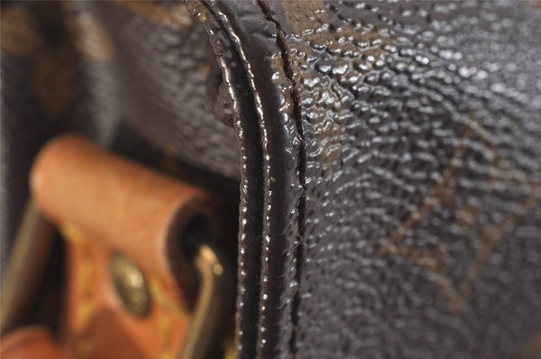 Authentic Louis Vuitton Monogram Cartouchiere MM M51253 Shoulder Cross Bag 1757I