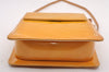 Auth Louis Vuitton Monogram Vernis Mott Shoulder Bag Yellow M91059 LV Junk 1758I