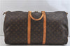 Auth Louis Vuitton Monogram Keepall Bandouliere 55 Boston Bag M41414 LV 1759D