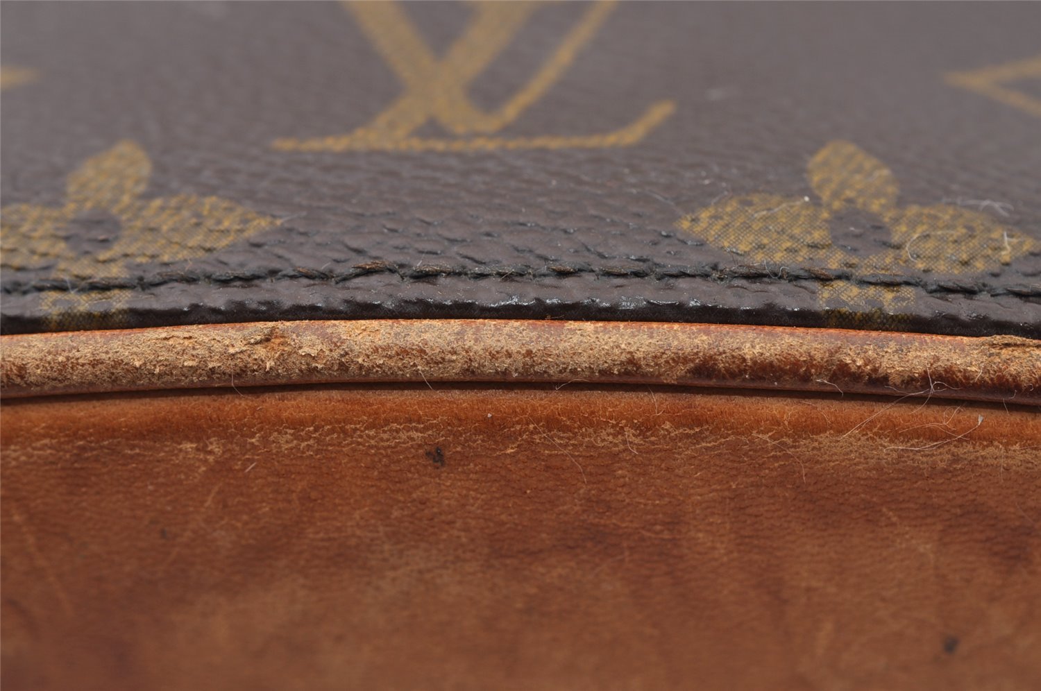 Authentic Louis Vuitton Monogram Drouot Shoulder Crossbody Bag M51290 Junk 1759I