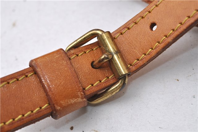 Auth Louis Vuitton Monogram Saumur 30 Shoulder Cross Body Bag M42256 LV 1760D