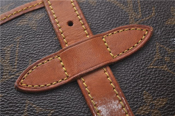 Auth Louis Vuitton Monogram Saumur 30 Shoulder Cross Body Bag M42256 LV 1760D