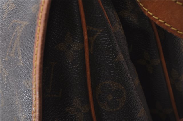Auth Louis Vuitton Monogram Saumur 30 Shoulder Cross Body Bag M42256 LV 1760D