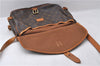 Auth Louis Vuitton Monogram Saumur 30 Shoulder Cross Body Bag M42256 LV 1760D