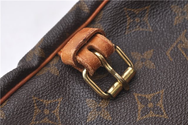 Auth Louis Vuitton Monogram Saumur 30 Shoulder Cross Body Bag M42256 LV 1760D