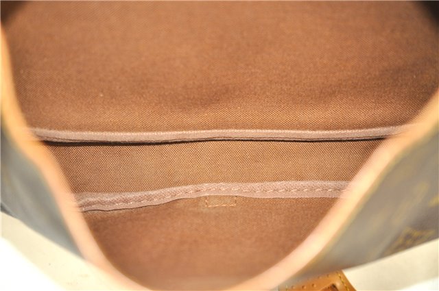 Auth Louis Vuitton Monogram Saumur 30 Shoulder Cross Body Bag M42256 LV 1760D