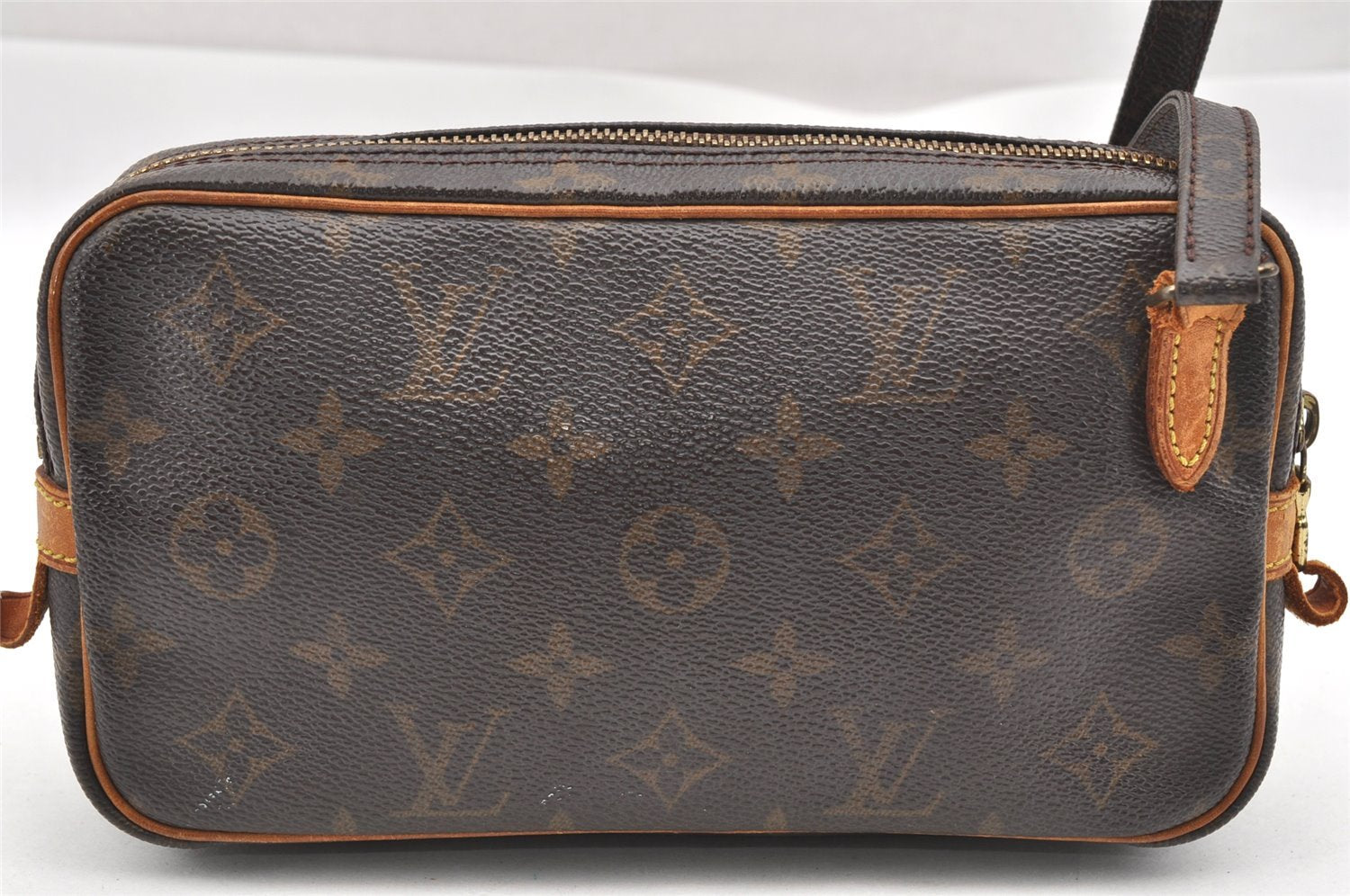 Auth Louis Vuitton Monogram Marly Bandouliere Shoulder Cross Bag M51828 LV 1761I