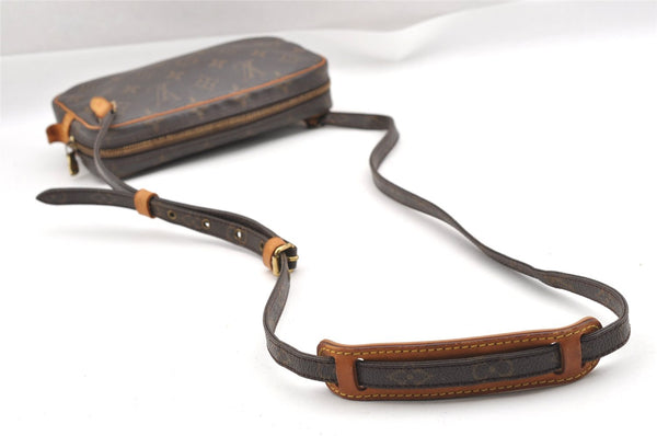 Auth Louis Vuitton Monogram Marly Bandouliere Shoulder Cross Bag M51828 LV 1761I