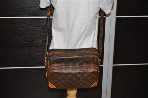 Authentic Louis Vuitton Monogram Nile Shoulder Cross Body Bag M45244 LV 1762D