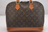 Authentic Louis Vuitton Monogram Alma Hand Bag Purse M51130 LV 1762I