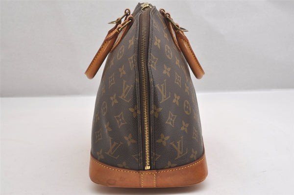 Authentic Louis Vuitton Monogram Alma Hand Bag Purse M51130 LV 1762I