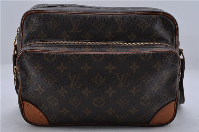 Authentic Louis Vuitton Monogram Nile Shoulder Cross Body Bag M45244 LV 1763D