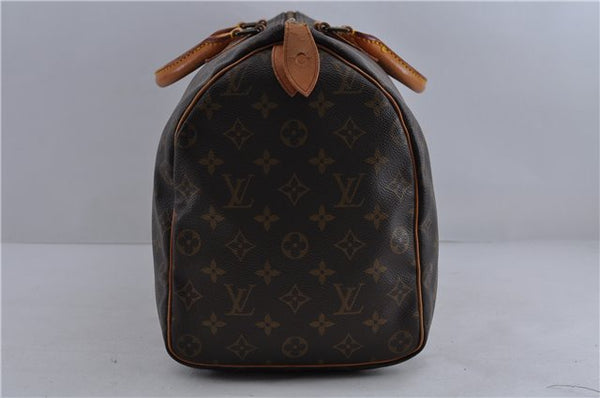 Authentic Louis Vuitton Monogram Speedy 40 Hand Bag M41522 LV 1764D