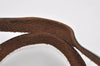 Authentic FENDI Zucca Folding Tote Hand Bag Purse Nylon Leather Brown 1764I
