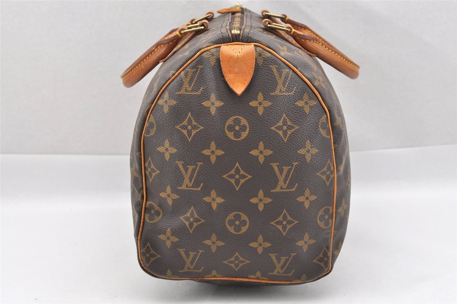 Authentic Louis Vuitton Monogram Speedy 30 Hand Boston Bag M41526 LV 1765I