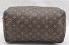 Authentic Louis Vuitton Monogram Speedy 30 Hand Boston Bag M41526 LV 1765I