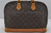 Authentic Louis Vuitton Monogram Alma Hand Bag M51130 LV 1766D