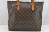 Authentic Louis Vuitton Monogram Cabas Mezzo Shoulder Tote Bag M51151 LV 1766I