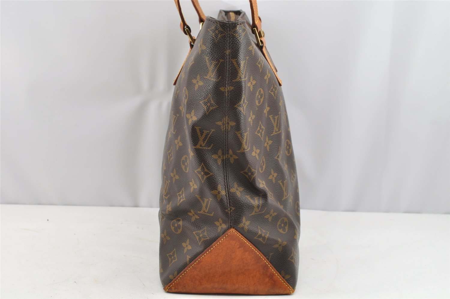 Authentic Louis Vuitton Monogram Cabas Mezzo Shoulder Tote Bag M51151 LV 1766I