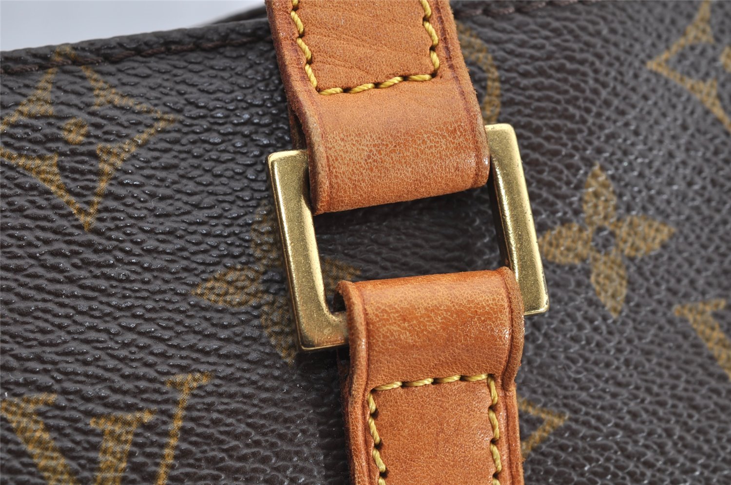 Authentic Louis Vuitton Monogram Cabas Mezzo Shoulder Tote Bag M51151 LV 1766I