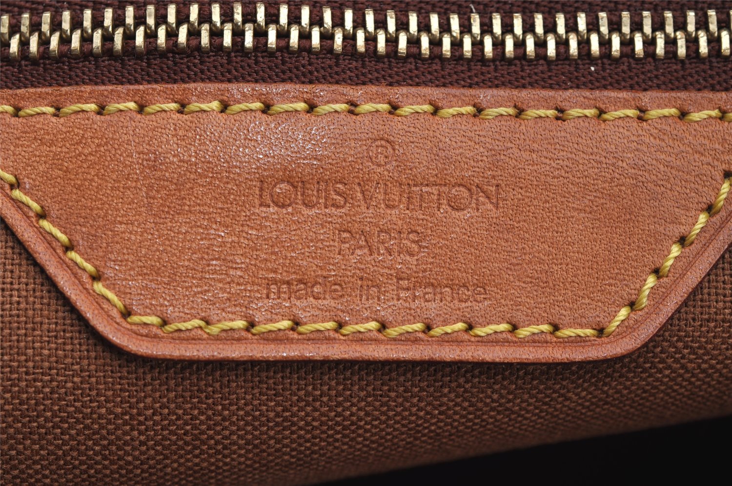 Authentic Louis Vuitton Monogram Cabas Mezzo Shoulder Tote Bag M51151 LV 1766I