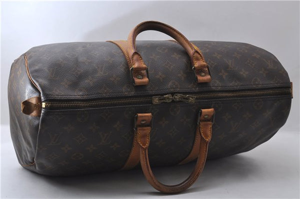 Authentic Louis Vuitton Monogram Keepall 45 Boston Bag M41428 LV 1767D