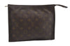 Authentic Louis Vuitton Monogram Poche Toilette 26 M47542 Cosmetics Pouch 1767I