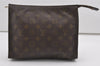 Authentic Louis Vuitton Monogram Poche Toilette 26 M47542 Cosmetics Pouch 1767I