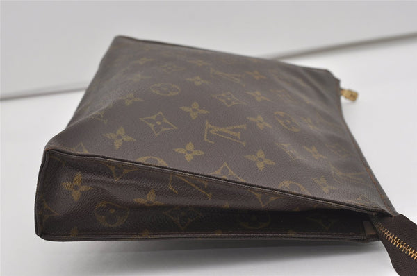 Authentic Louis Vuitton Monogram Poche Toilette 26 M47542 Cosmetics Pouch 1767I