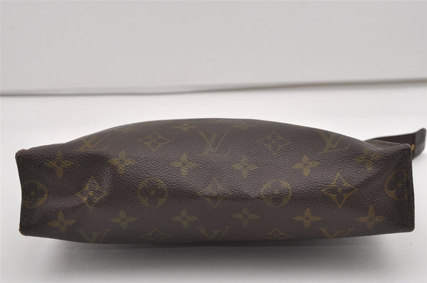 Authentic Louis Vuitton Monogram Poche Toilette 26 M47542 Cosmetics Pouch 1767I