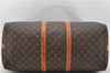 Auth Louis Vuitton Monogram Keepall Bandouliere 55 Boston Bag M41414 LV 1768D