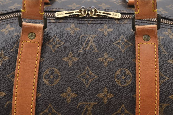 Auth Louis Vuitton Monogram Keepall Bandouliere 55 Boston Bag M41414 LV 1768D