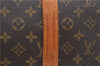 Auth Louis Vuitton Monogram Keepall Bandouliere 55 Boston Bag M41414 LV 1768D