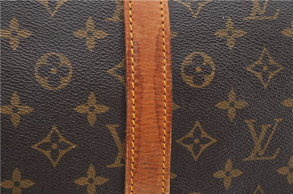 Auth Louis Vuitton Monogram Keepall Bandouliere 55 Boston Bag M41414 LV 1768D