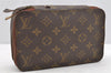 Auth Louis Vuitton Monogram Poche Monte Carlo GM Jewelry Case Old Model LV 1768I