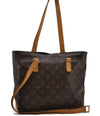 Authentic Louis Vuitton Monogram Cabas Piano Tote Bag M51148 LV Junk 1769D