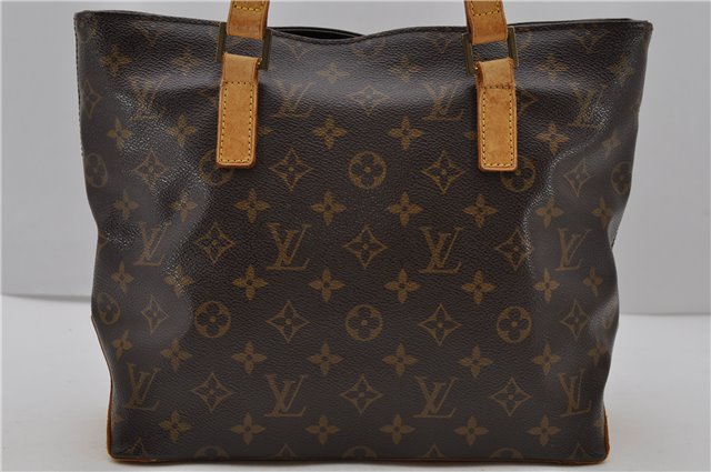 Authentic Louis Vuitton Monogram Cabas Piano Tote Bag M51148 LV Junk 1769D