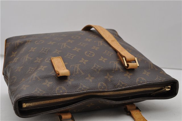 Authentic Louis Vuitton Monogram Cabas Piano Tote Bag M51148 LV Junk 1769D