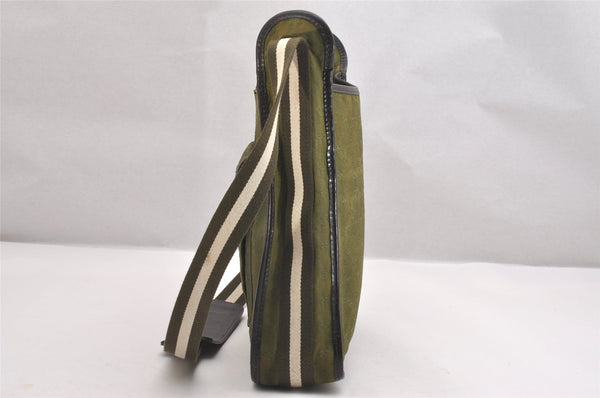 Authentic Louis Vuitton Monogram Mini Besace Mary Kate Shoulder Bag Green 1770I