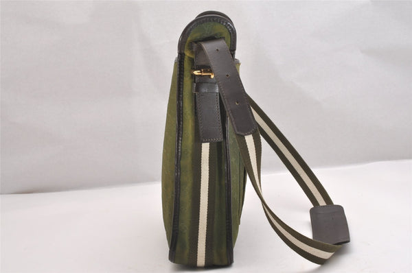 Authentic Louis Vuitton Monogram Mini Besace Mary Kate Shoulder Bag Green 1770I