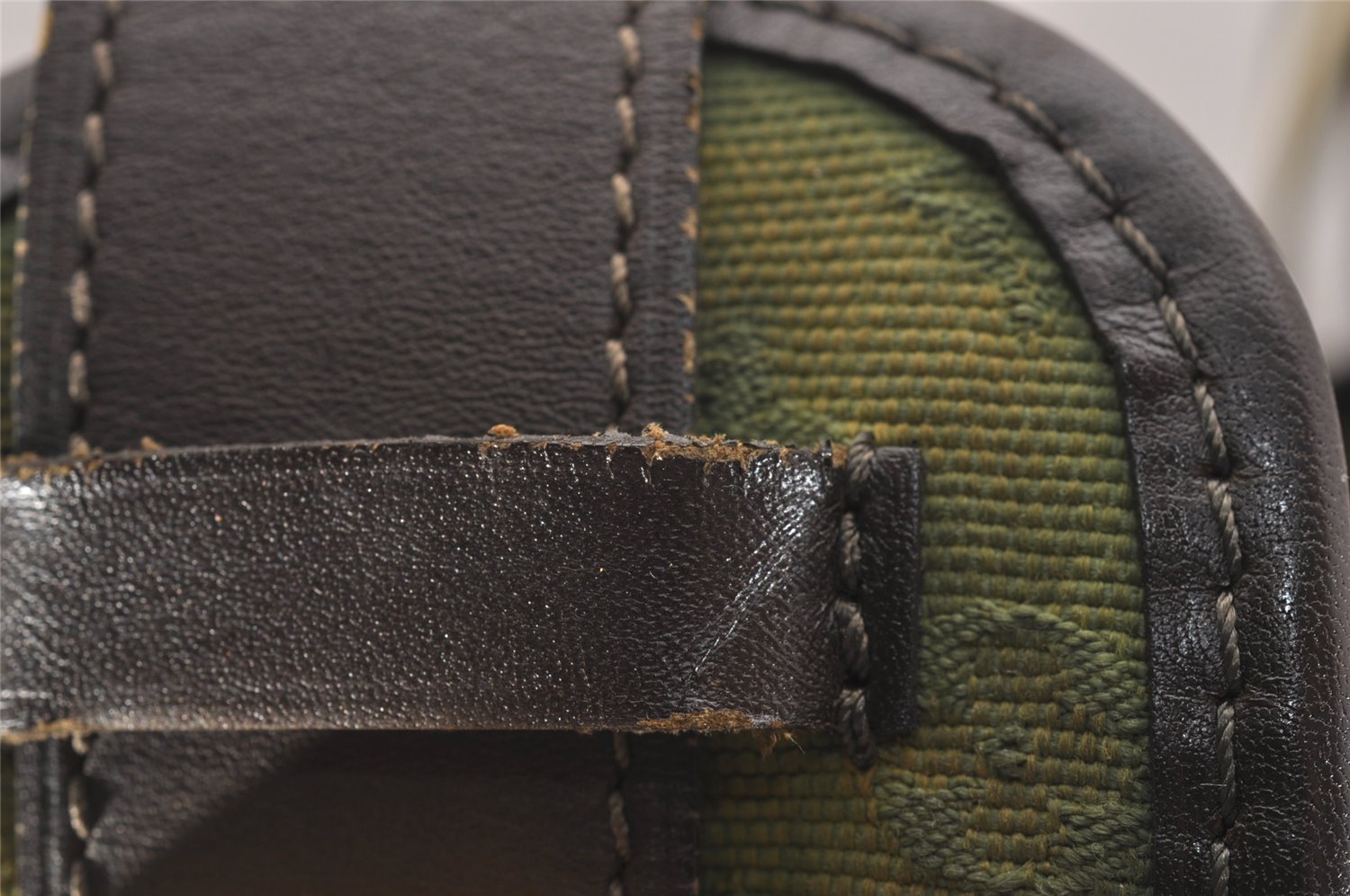 Authentic Louis Vuitton Monogram Mini Besace Mary Kate Shoulder Bag Green 1770I