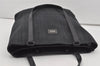 Authentic BURBERRY Check PVC Leather Shoulder Tote Bag Navy Blue 1772I